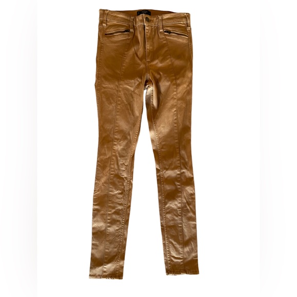 Abercrombie and Fitch Rust Burnt Orange Pants Size 4 Waist is 27”Great Condition - Picture 1 of 8